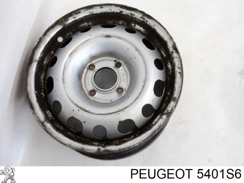 5401S6 Peugeot/Citroen диск колісний стальний (штампований)