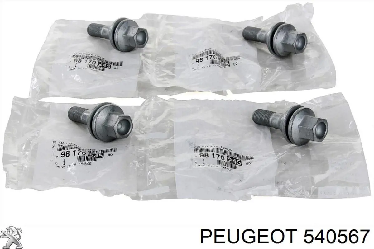 Купити 540567 Peugeot/Citroen Колісний болт