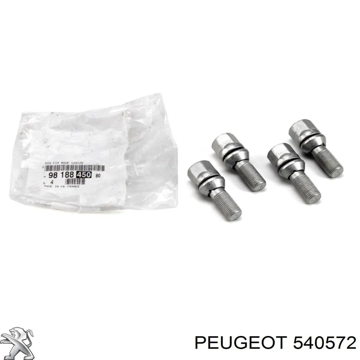 540572 Peugeot/Citroen колісний болт