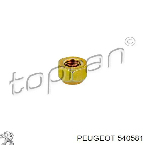 Колісні гайки 540581 Peugeot/Citroen