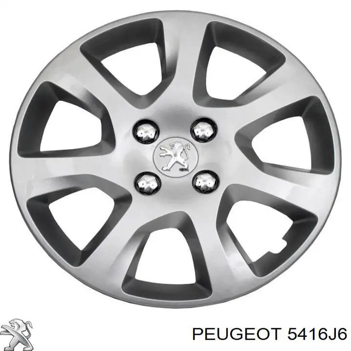 5416J6 Peugeot/Citroen ковпак колісного диска