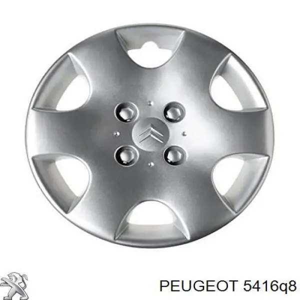 Купити 5416Q8 Peugeot/Citroen Автомобільні ковпаки