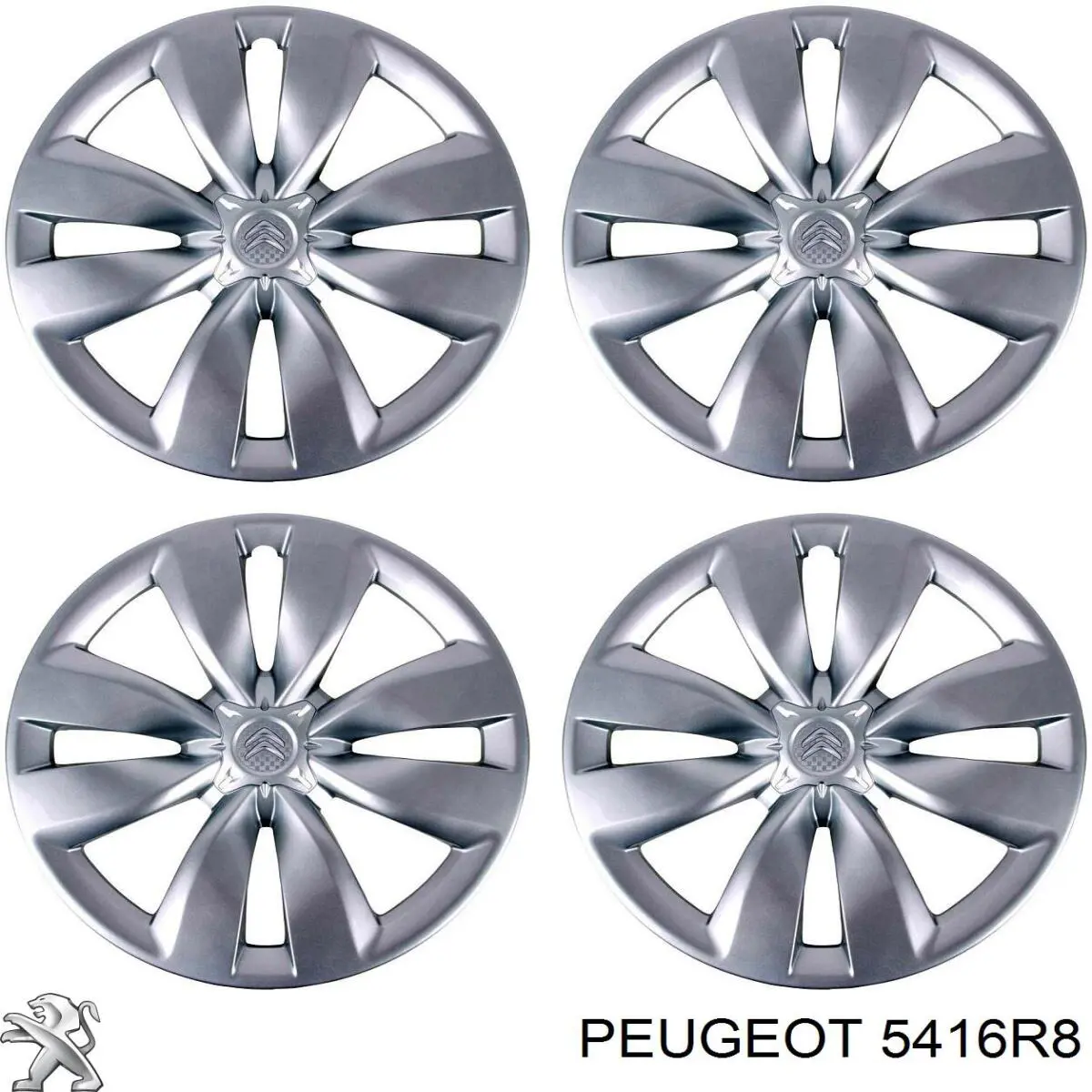 Ковпаки на диски Peugeot/Citroen 5416R8 ціна, від 63.86 USD