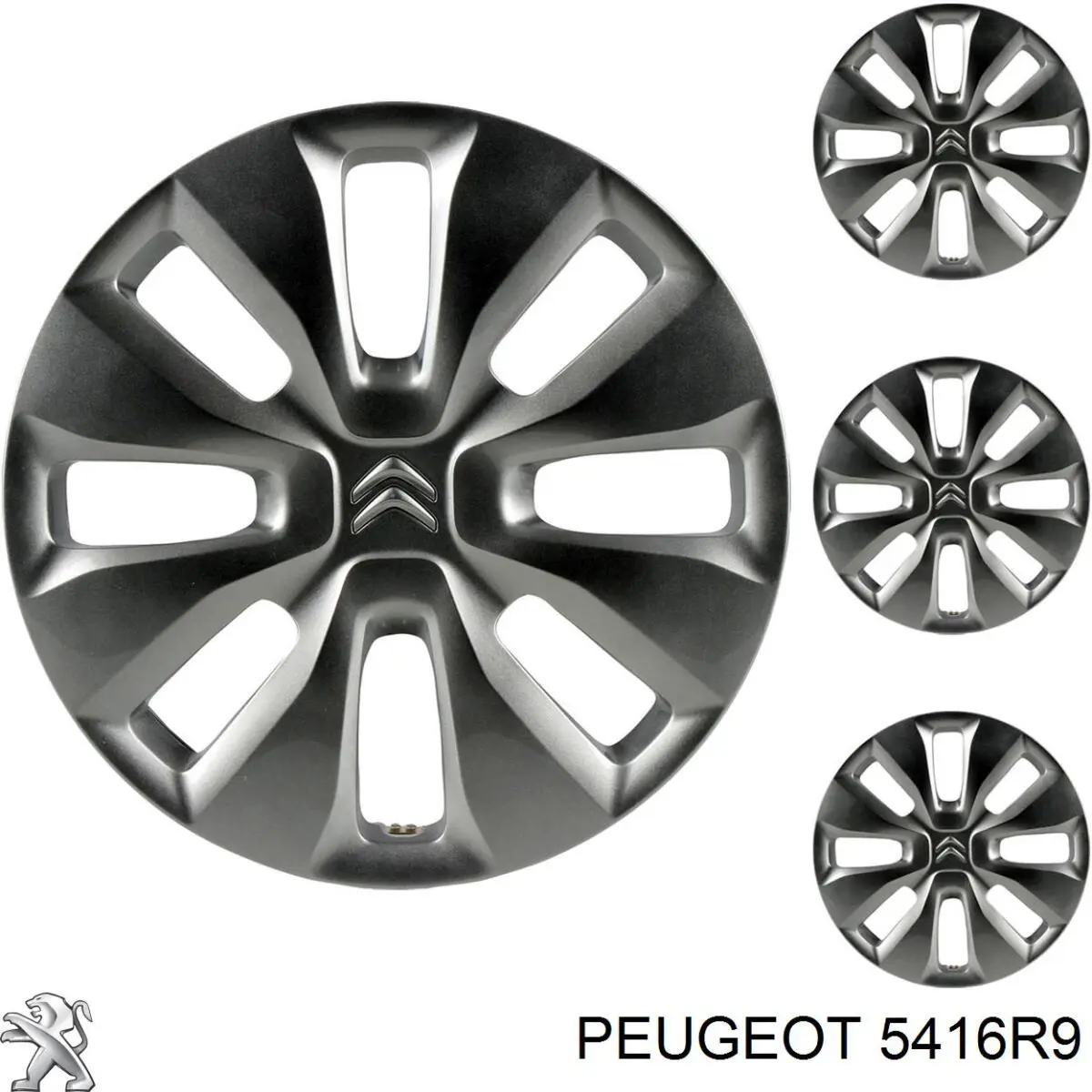 Купити 5416R9 Peugeot/Citroen Автомобільні ковпаки