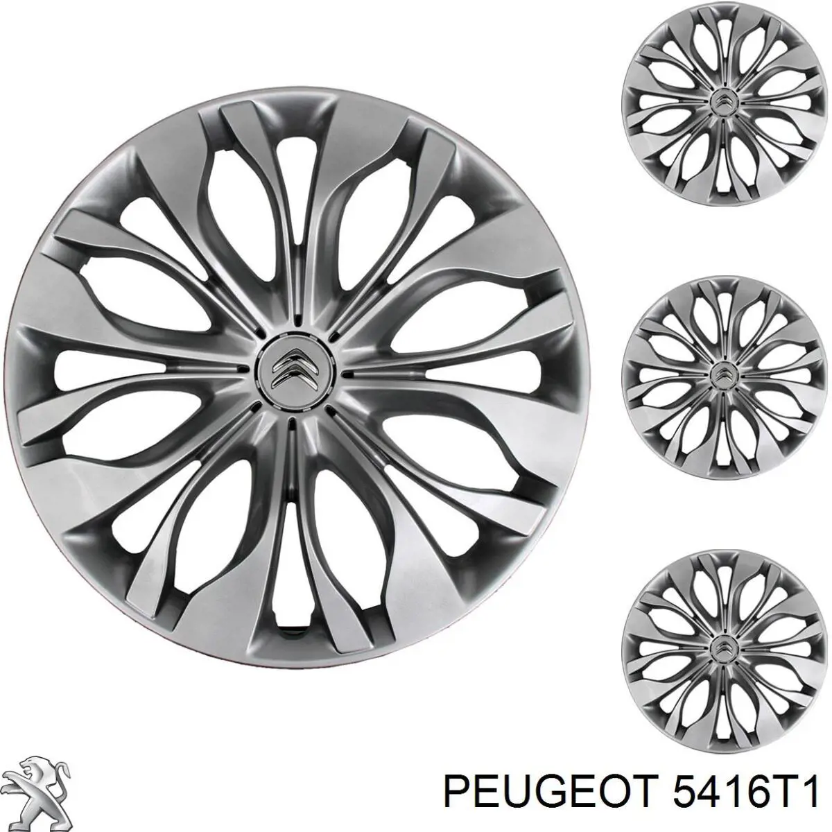 Купити 5416T1 Peugeot/Citroen Автомобільні ковпаки