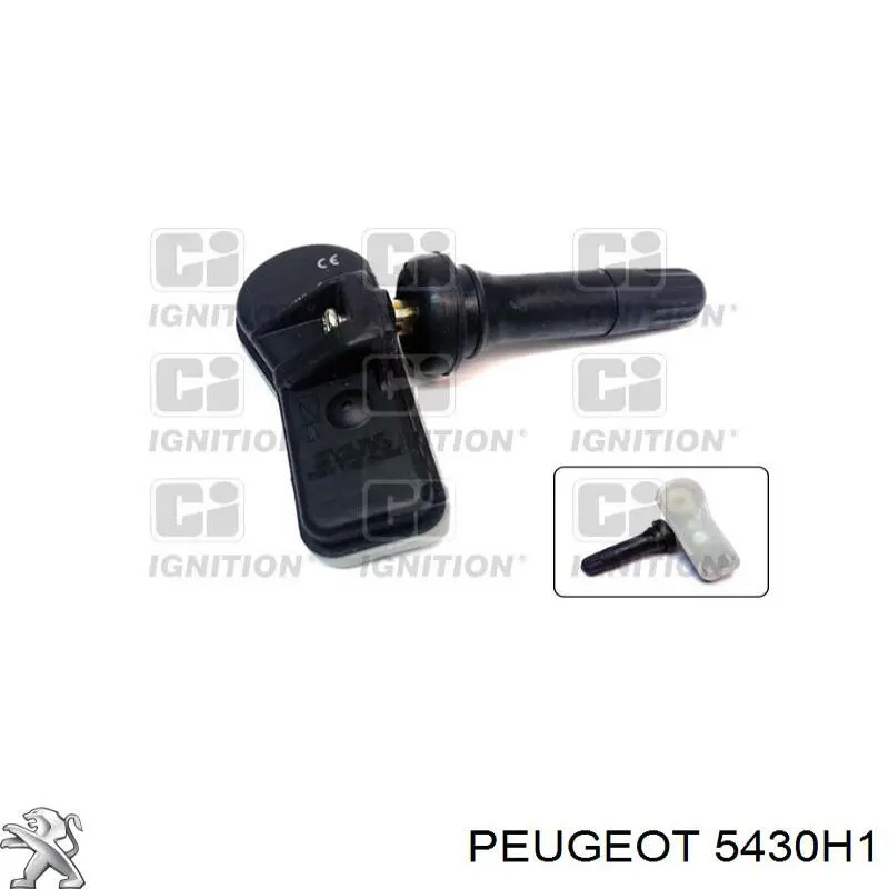 Манометр повітряний Peugeot/Citroen 5430H1 ціна, від 24.38 USD