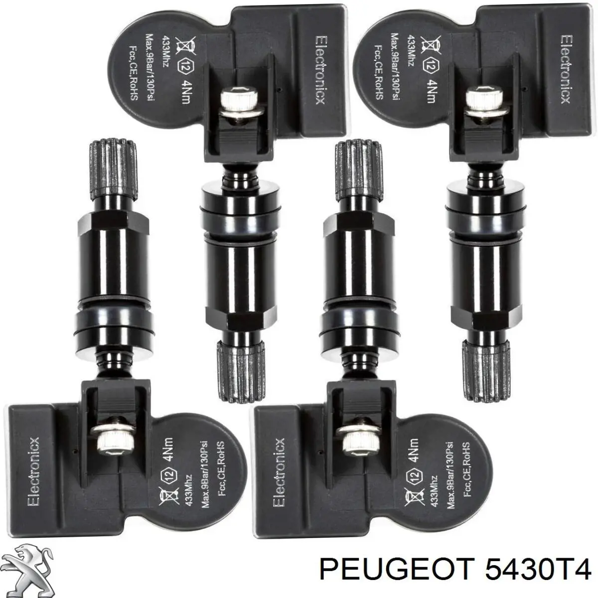 Купити 5430T4 Peugeot/Citroen Датчик контролю тиску в шинах