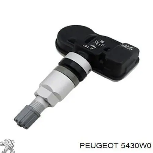 5430W0 Peugeot/Citroen датчик тиску повітря в шинах