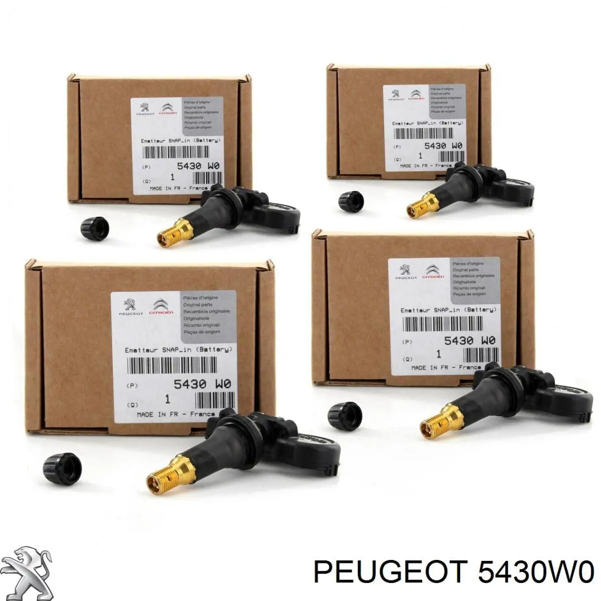 Купити 5430W0 Peugeot/Citroen Датчик контролю тиску в шинах