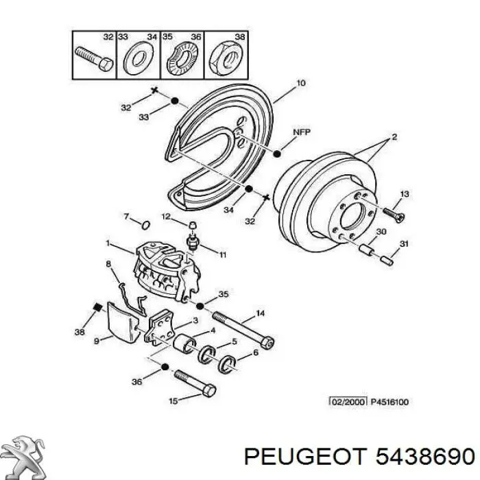 5438690 Peugeot/Citroen 