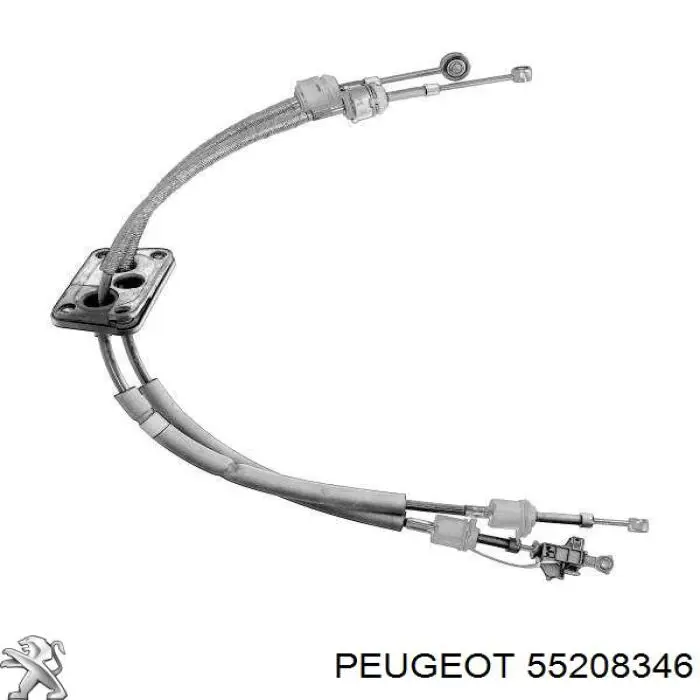 Трос перемикання передач 55208346 Peugeot/Citroen