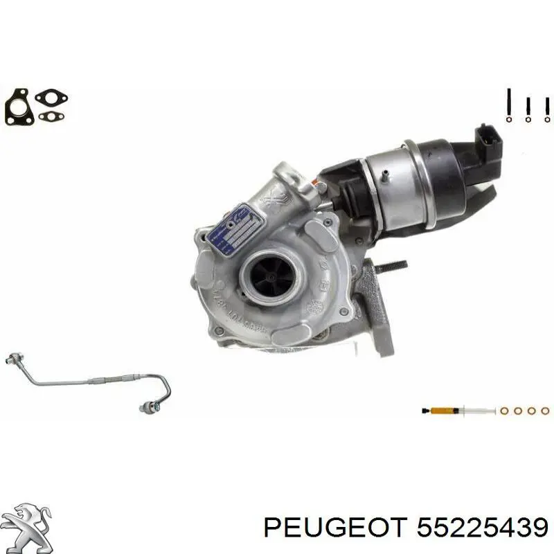 55225439 Peugeot/Citroen Турбонаддув