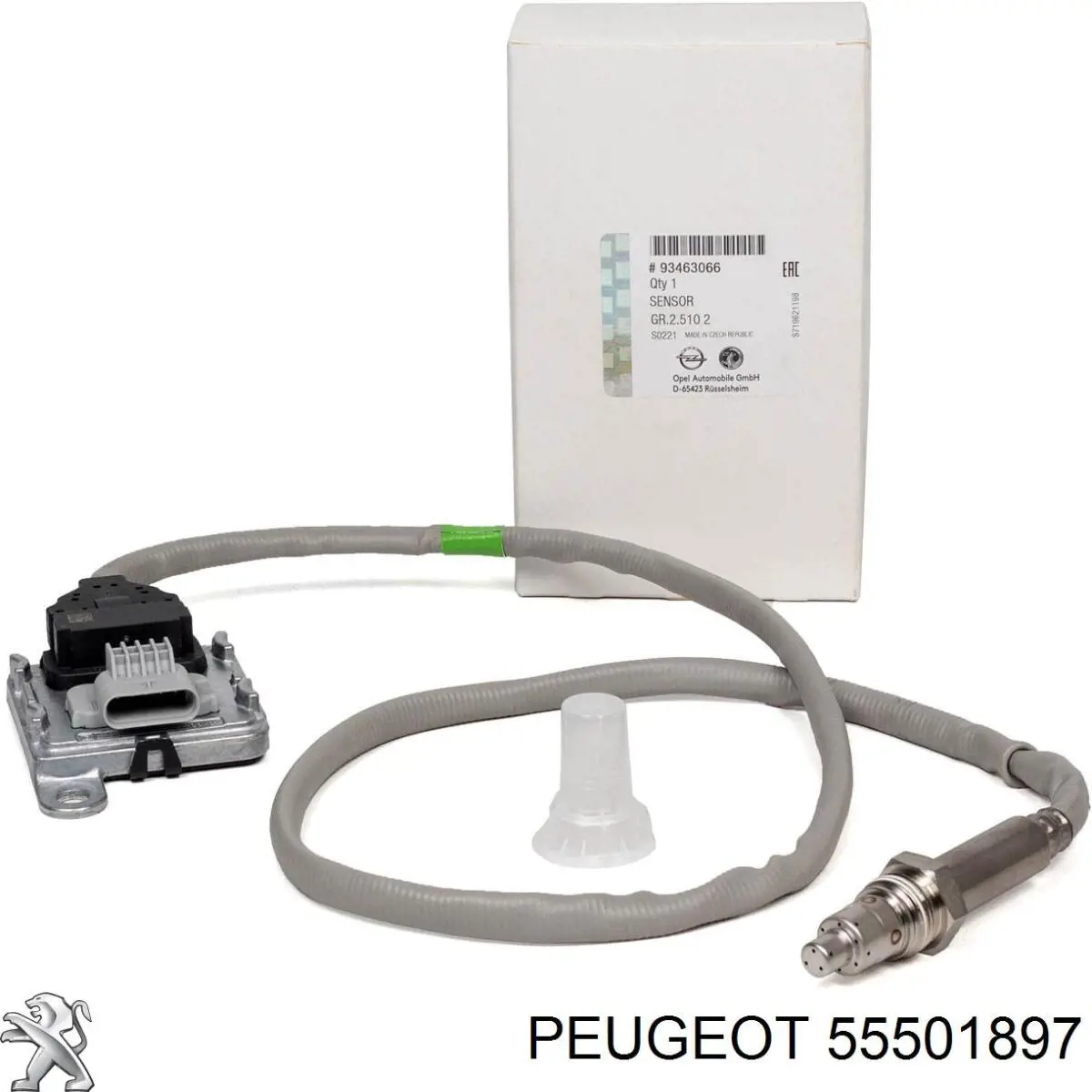 Датчик оксидів азоту NOX, задній Peugeot/Citroen 55501897 ціна, від 282.68 USD