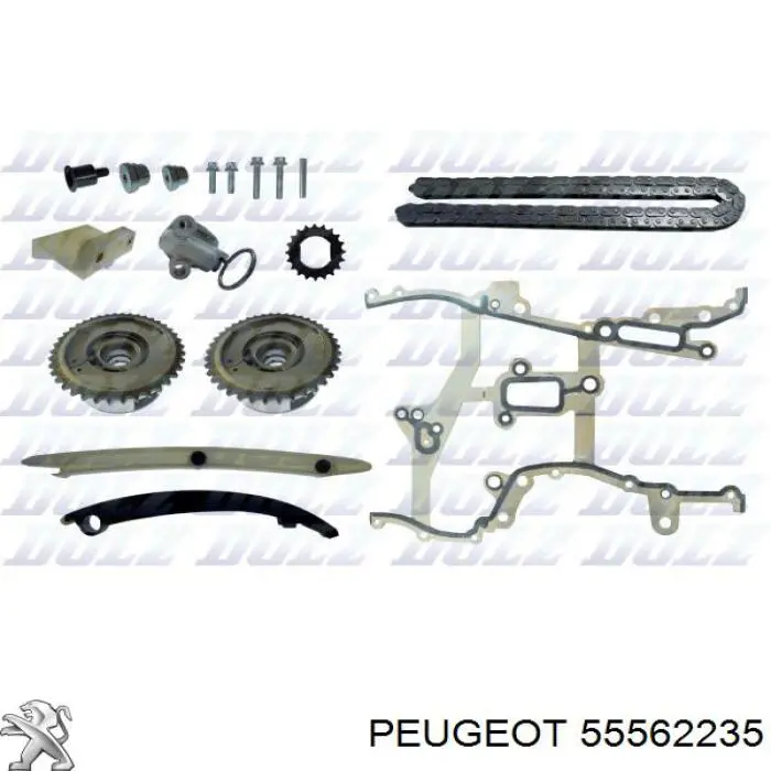 Натягувач ланцюга ГРМ Peugeot/Citroen 55562235 ціна, від 41.05 USD