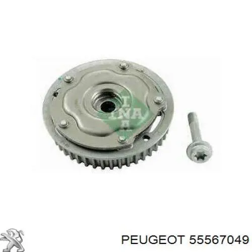 55567049 Peugeot/Citroen Зірка-шестерня розподільного валу двигуна, впускного