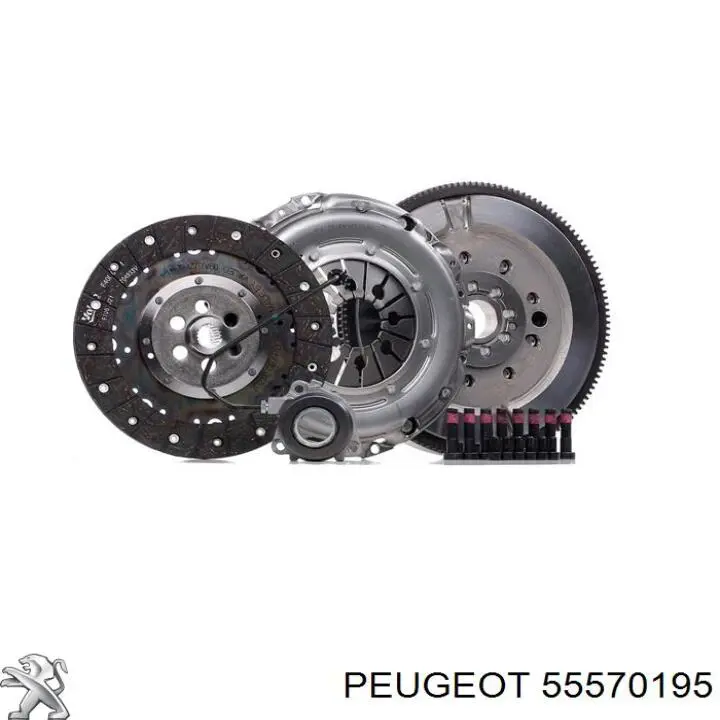 55570195 Peugeot/Citroen Демпферний маховик