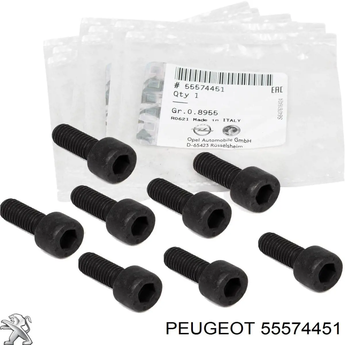 Болт кріплення маховика 55574451 Peugeot/Citroen