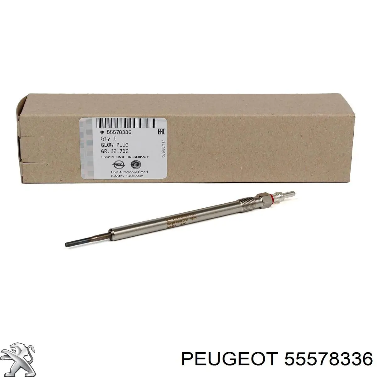 Купити 55578336 Peugeot/Citroen Свічка накалу