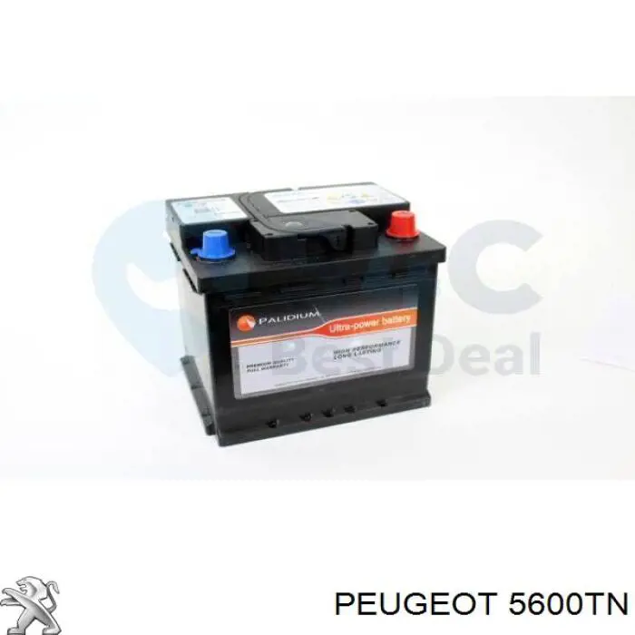 Батарея акумуляторна Peugeot/Citroen 5600TN ціна, від 89.25 USD