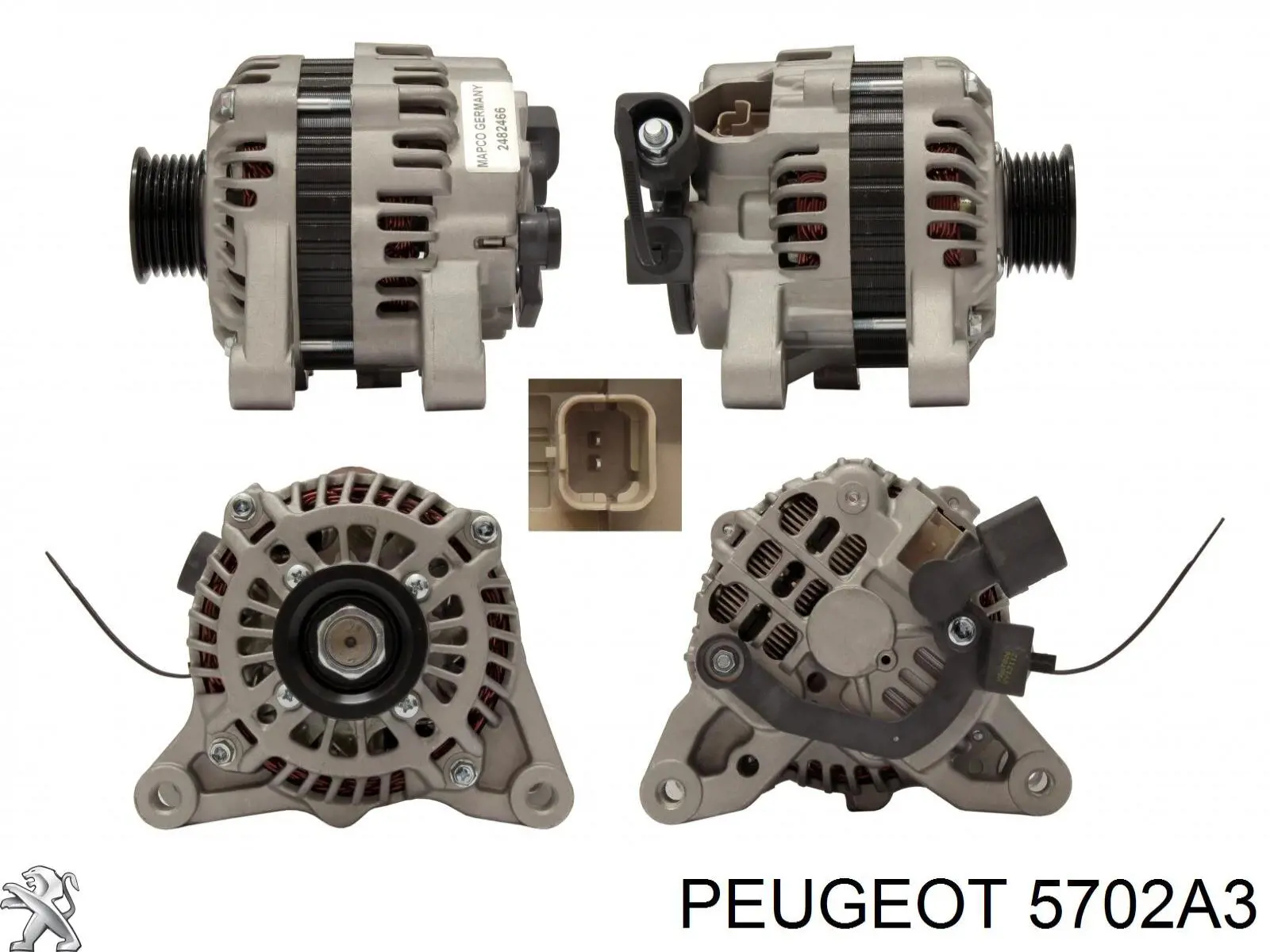 Генератор Peugeot/Citroen 5702A3 ціна, від 111.92 USD