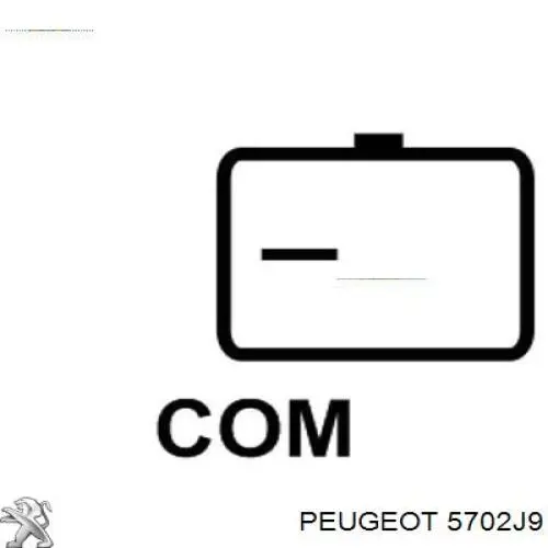 Купити 5702J9 Peugeot/Citroen Генератор