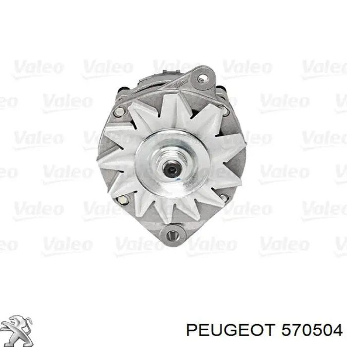 570504 Peugeot/Citroen Авто генератор