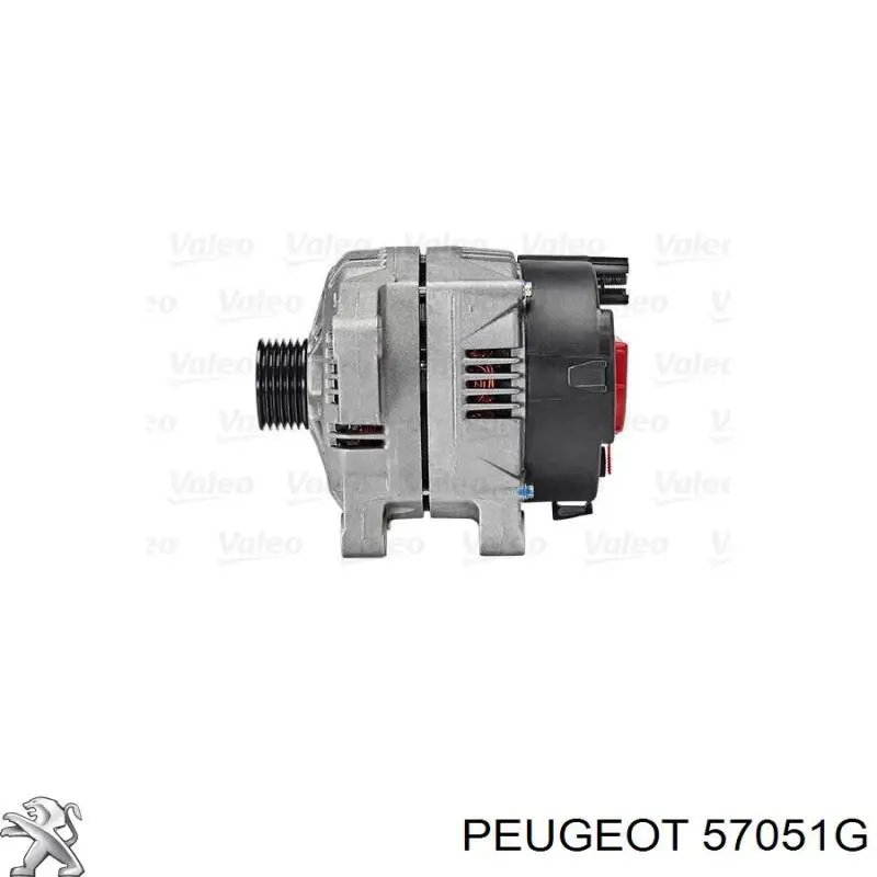 Генератор 57051G Peugeot/Citroen