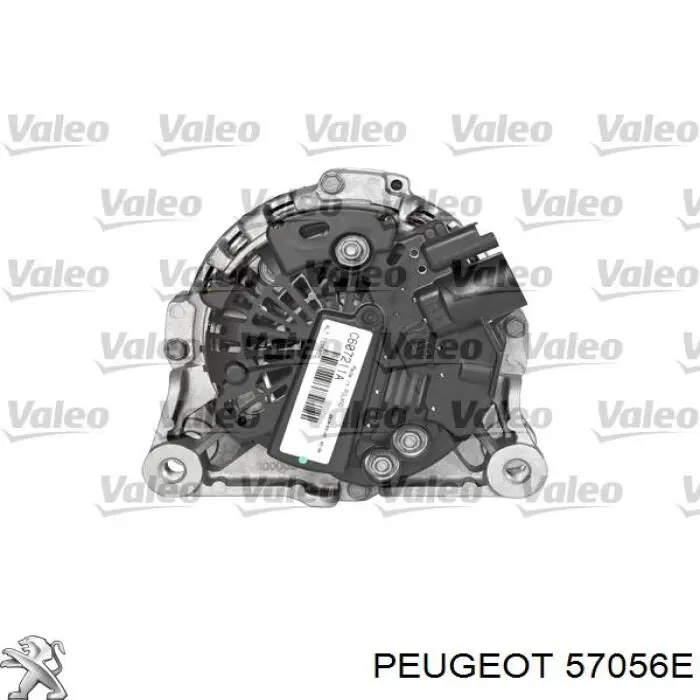 Генератор Peugeot/Citroen 57056E ціна, від 159.71 USD