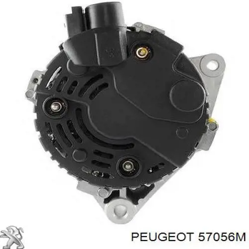 Генератор Peugeot/Citroen 57056M ціна, від 114.58 USD