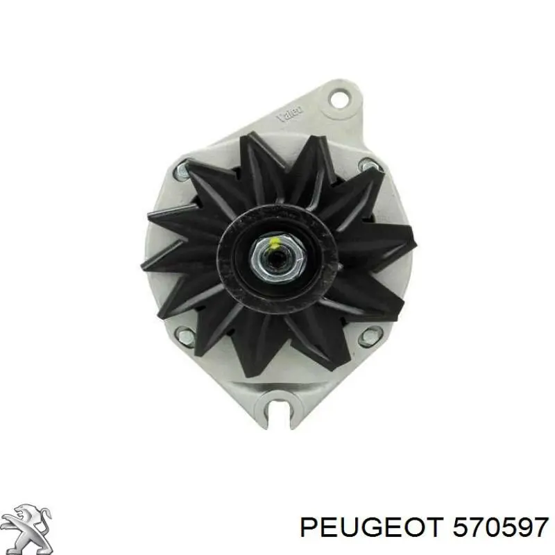 570597 Peugeot/Citroen генератор