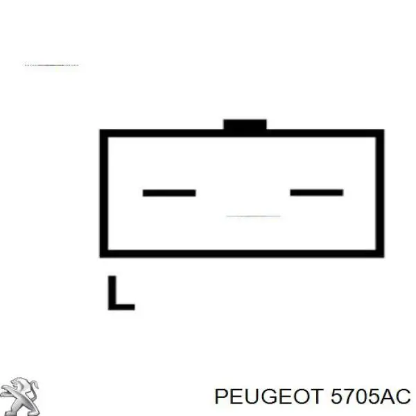 Купити 5705AC Peugeot/Citroen Генератор