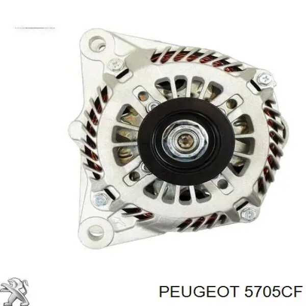 5705CF Peugeot/Citroen Генератор (120 A, 14 B)