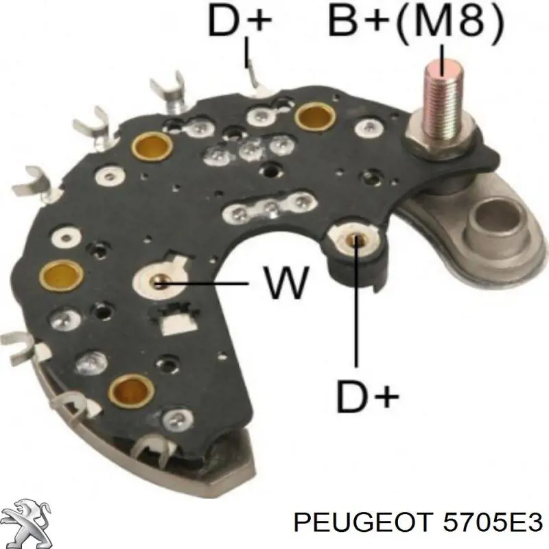 5705E3 Peugeot/Citroen генератор