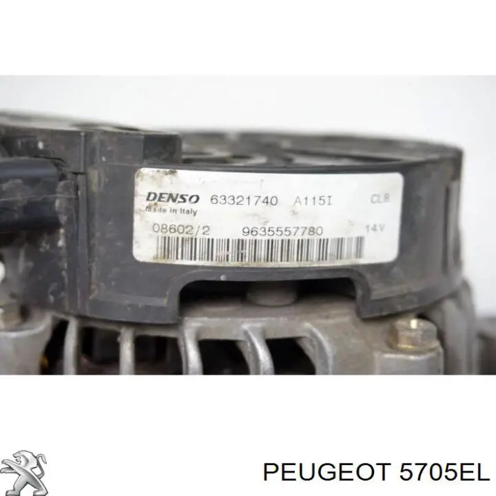Генератор Peugeot/Citroen 5705EL ціна, від 114.58 USD