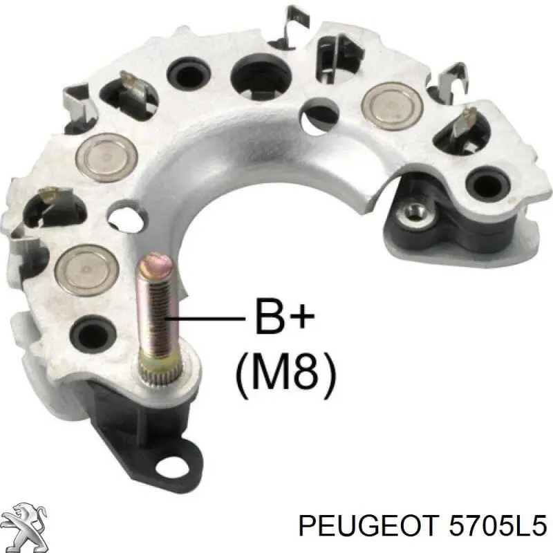 5705L5 Peugeot/Citroen генератор