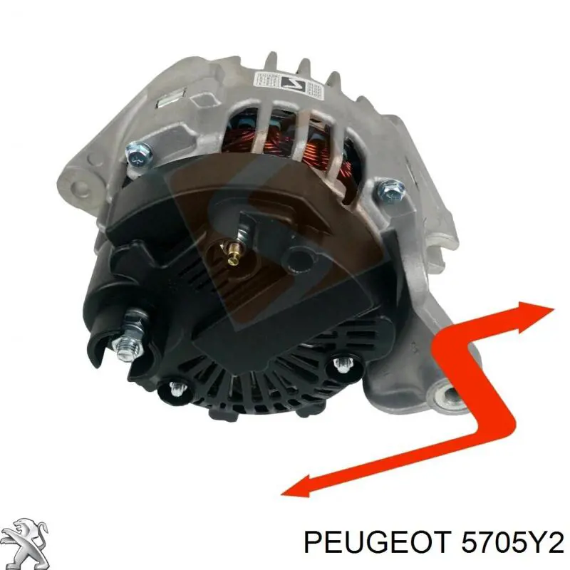 5705Y2 Peugeot/Citroen генератор
