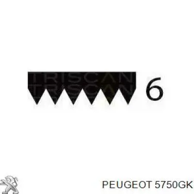 Клиновий ремінь Peugeot/Citroen 5750GK ціна, від 13.50 USD
