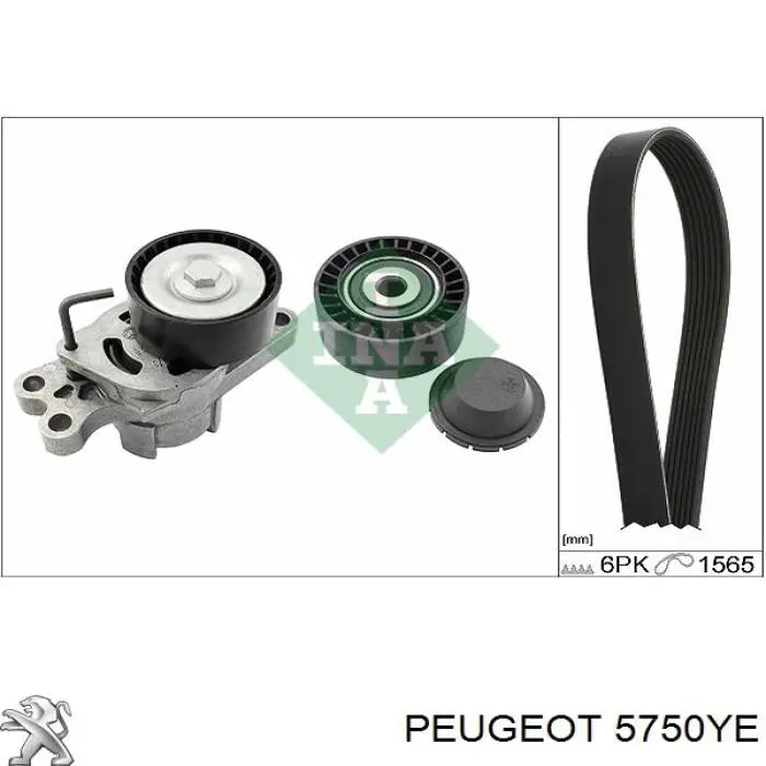 Купити 5750YE Peugeot/Citroen Ремінь генератора