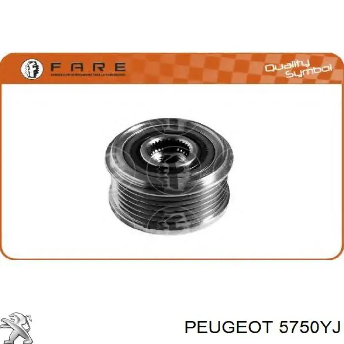 Купити 5750YJ Peugeot/Citroen Ремінь генератора