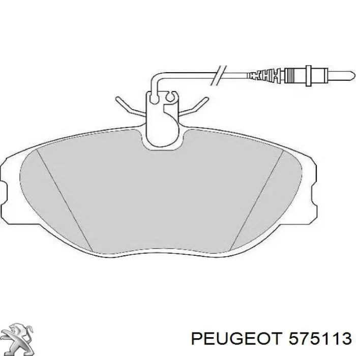 Натяжний ролик Peugeot/Citroen 575113 ціна, від 31.68 USD