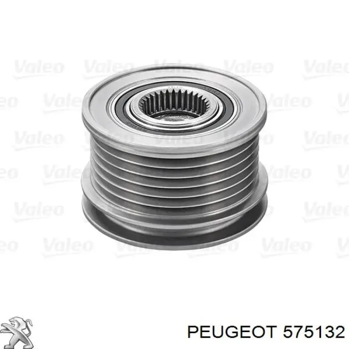575132 Peugeot/Citroen ролик натягувача приводного ременя