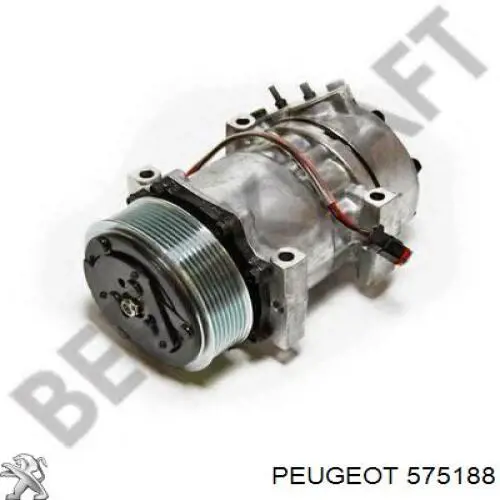 Ролик приводного ременя, паразитний Peugeot/Citroen 575188 ціна, від 18.37 USD