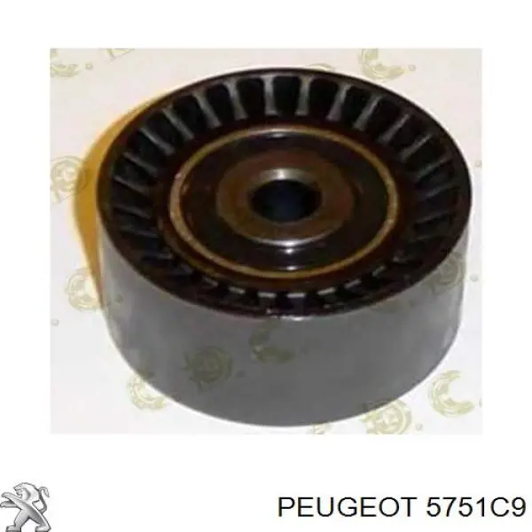 Ролик приводного ременя, паразитний Peugeot/Citroen 5751C9 ціна, від 14.10 USD