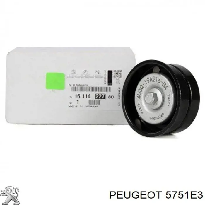 Купити 5751E3 Peugeot/Citroen Натяжний ролик
