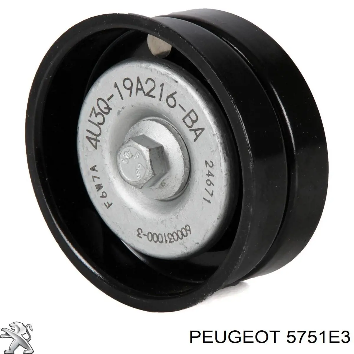 Ролик натягувача приводного ременя Peugeot/Citroen 1611422780