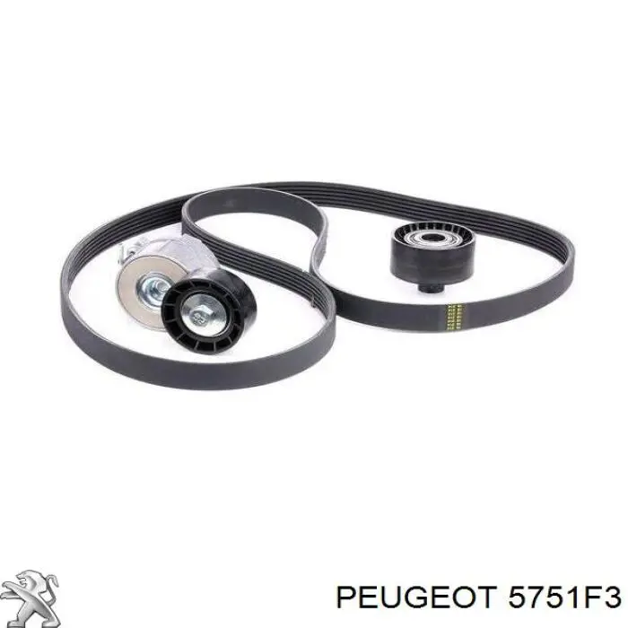 Натягувач приводного ременя Peugeot/Citroen 5751F3 ціна, від 29.00 USD