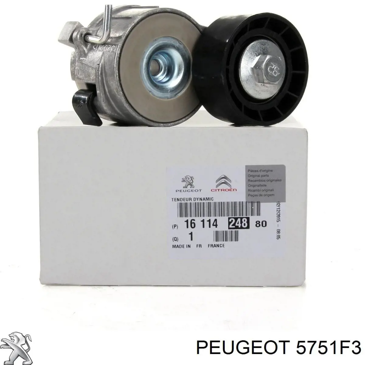 Натягувач приводного ременя 5751F3 Peugeot/Citroen