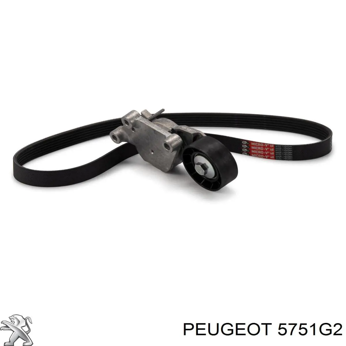 Натягувач приводного ременя Peugeot/Citroen 5751G2 ціна, від 27.01 USD