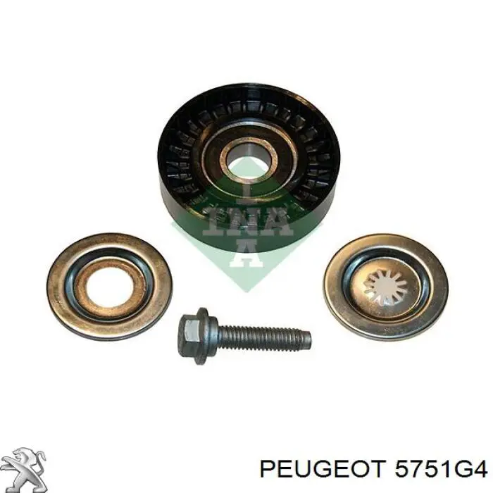 5751G4 Peugeot/Citroen ролик приводного ременя, паразитний