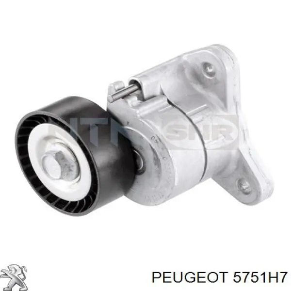 5751H7 Peugeot/Citroen ролик натягувача приводного ременя
